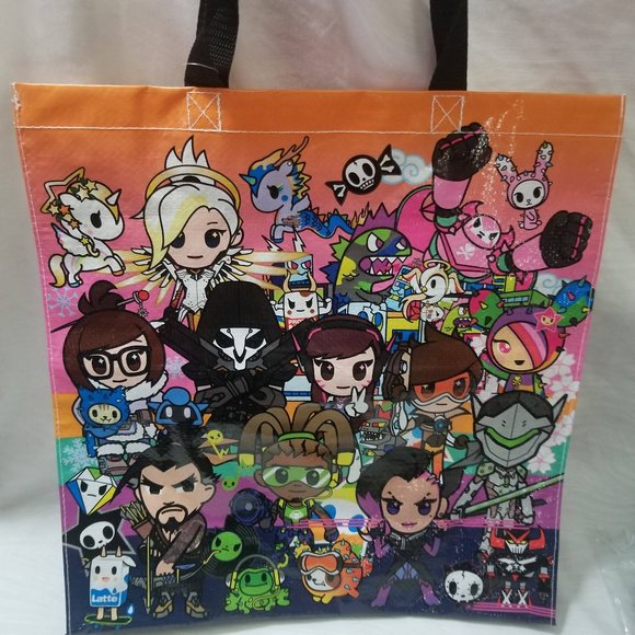 tokidoki Handbags - Blizzard Tokidoki X Overwatch Bag Reusable Shopping Strong Polypropylene 2018